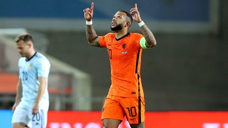 Netherlands 2-2 Scotland: Depay at the double to deny depleted Scots in Faro