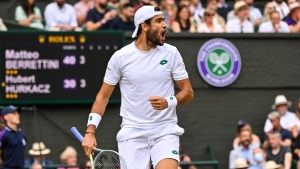 Wimbledon: Berrettini tells Italians to buy new TVs for special sporting Sunday