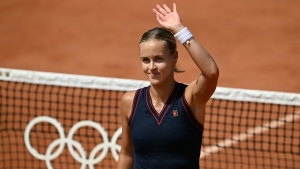 Schmiedlova stuns Krejcikova to reach Olympics semi-finals
