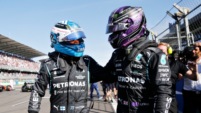Hamilton &#039;so proud&#039; of Bottas pole after record-breaking Mercedes one-two in qualifying