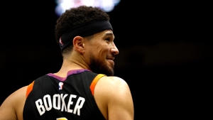 Booker revels in &#039;special&#039; moment after matching Chamberlain mark in Suns win