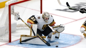 Golden Knights blank Stars to move within win of Stanley Cup Final