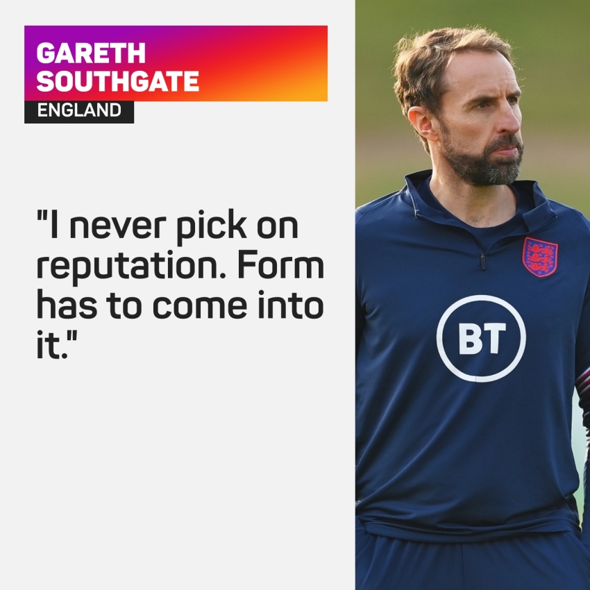 Does Southgate pick his England squads on form or formula?