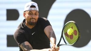Nick Kyrgios pulls out of Halle due to knee issues but hoping to play Wimbledon