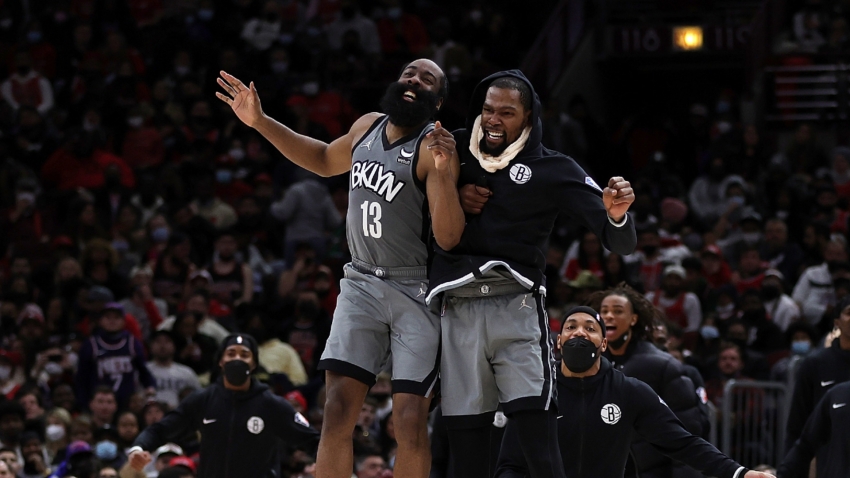 Harden, Durant and Irving help Nets to victory over Bulls, Lakers collapse against Kings