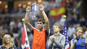 US Open: Alcaraz eyes &#039;many years&#039; at the top after first grand slam and world number one ranking