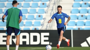 England&#039;s Maddison makes timely training return after knee injury lay-off