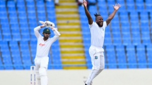 Stellar bowling display leaves Windies on top against Bangladesh after day one of 1st Test