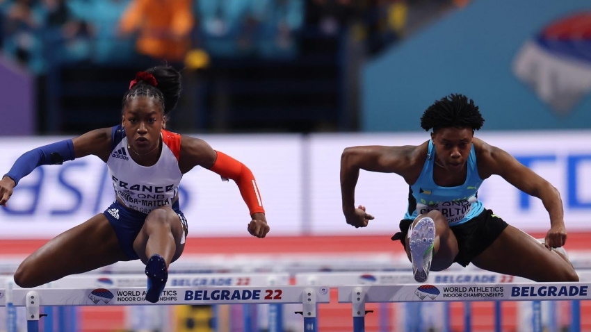 Charlton takes Women&#039;s 60m Hurdles silver, Jacobs beats Coleman in Men&#039;s 60m final at World Indoors