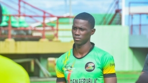 Shamar Joseph took 5-41 for the Guyana Harpy Eagles.