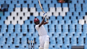 Jermaine Blackwood top scored for the West Indies in the second innings with 79.