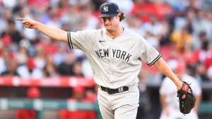 Cole ends Yankees&#039; four-game skid with 15 Ks, Rays run halted by Red Sox