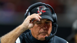 Falcons defensive coordinator Pees taken to hospital following pre-game collision