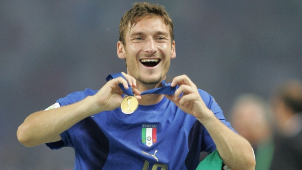 Totti: World Cup without Italy like going to Rome and not seeing the Colosseum