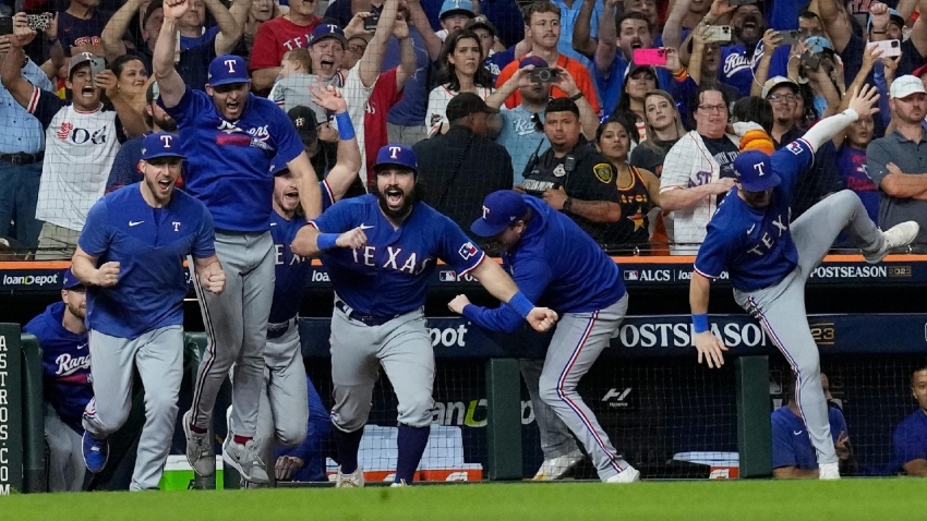 Texas Rangers see off Houston Astros to reach first World Series since 2011