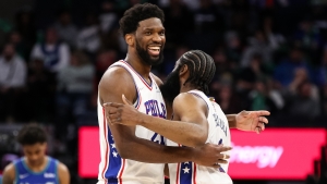 Embiid hails Harden debut: &#039;That was the most wide open I&#039;ve been in my career&#039;