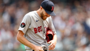 Red Sox starting pitcher Chris Sale injured by 100mph comebacker against the Yankees