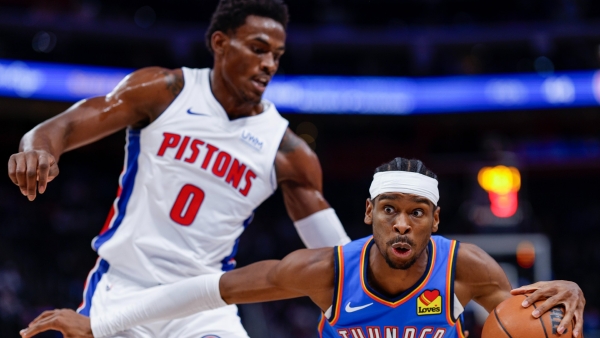 NBA: Pistons end Thunder&#039;s winning streak