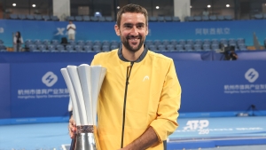 Cilic makes ATP history with Hangzhou Open title