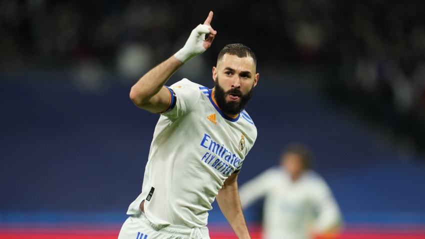 Benzema in Real Madrid contention for PSG clash after injury lay-off