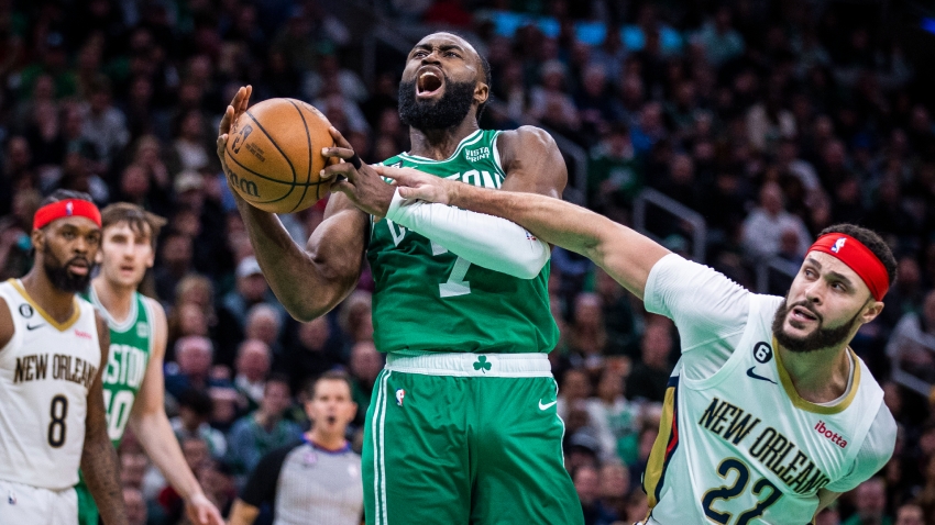 Celtics wing Jaylen Brown to miss &#039;a week or two&#039; after suffering adductor strain