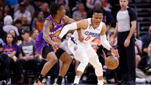 Westbrook says &#039;there&#039;s no beef&#039; between him and Durant ahead of Clippers-Suns playoffs series