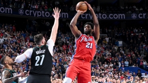 Embiid nails game-winner to complete 76ers comeback, Spurs upset Nuggets despite Jokic triple-double