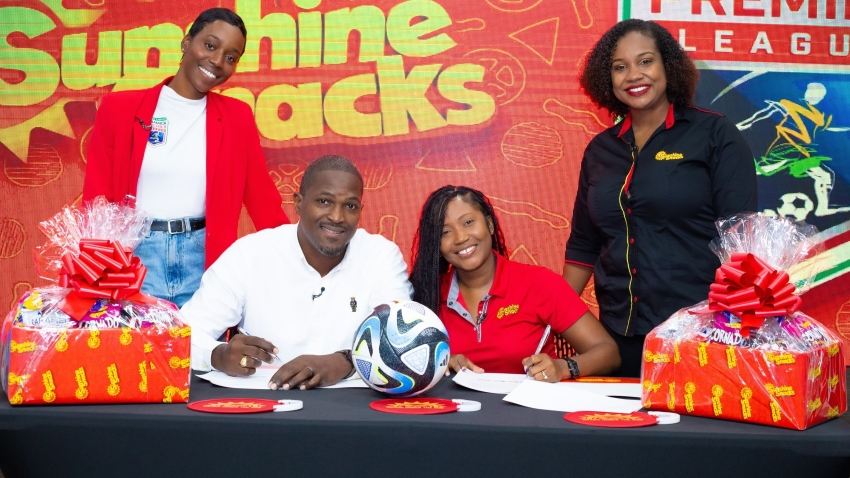 Sunshine Snacks inks three-year sponsorship deal with Jamaica Premier League