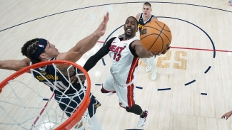 Miami Heat rally late against Denver Nuggets to even NBA finals series
