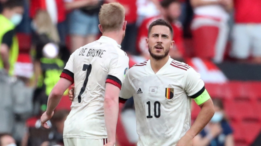 Martinez hopeful De Bruyne and Hazard will play again at Euro 2020