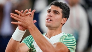 Carlos Alcaraz demolishes Stefanos Tsitsipas to set up Novak Djokovic semi-final