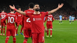 Liverpool 2-0 Manchester City: Salah piles more misery on Guardiola&#039;s side