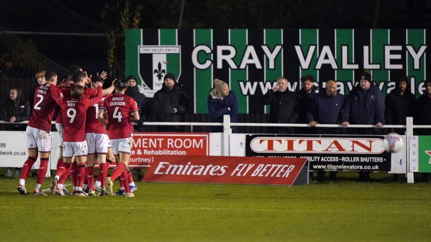 Alfie May scores twice to help Charlton hit Cray Valley for six