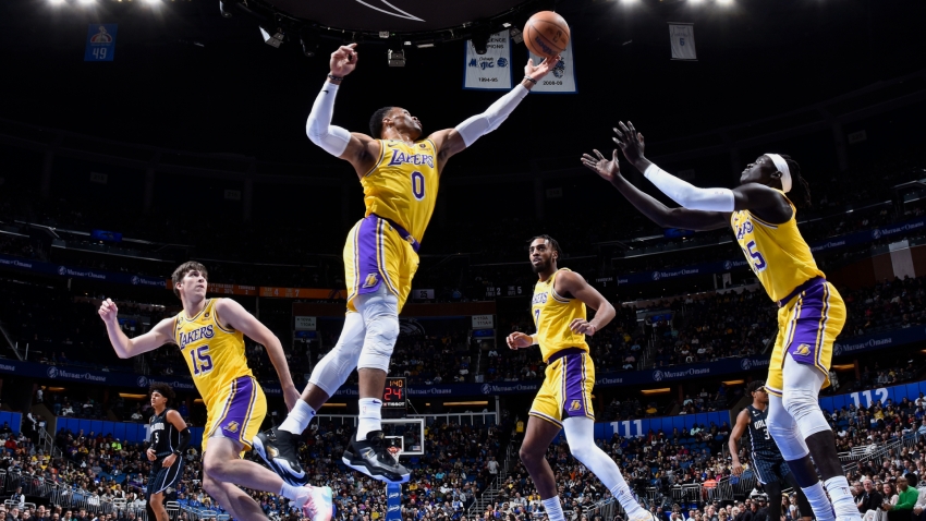 &#039;I&#039;m a hooper&#039; - Westbrook draws praise from Lakers after record-tying triple-double