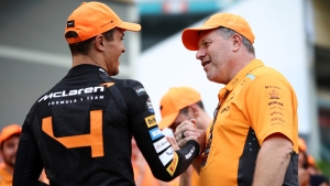 McLaren chief Brown surprised to be competing with Red Bull