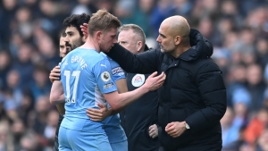 Guardiola thrilled with De Bruyne display in win over Chelsea but wants more