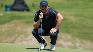 Strong finish gives Matt Wallace a share of halfway lead in Mexico