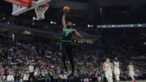 Celtics storm home to tie Bucks series 2-2, Curry carries Warriors to 3-1 lead