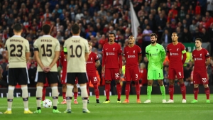 Minority of Liverpool fans interrupt Anfield silence to remember Queen Elizabeth II