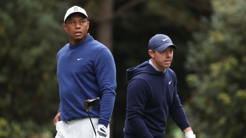 The Masters: Career grand slam 'a matter of time' for McIlroy, believes  Woods