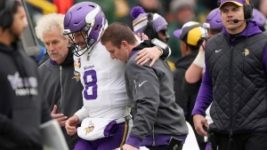 Minnesota Vikings’ Kirk Cousins set to miss rest of NFL season through injury