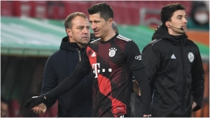 Lewandowski subbing was just a precaution, says Bayern boss Flick