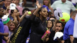 US Open: Serena Williams says &#039;crazy&#039; Arthur Ashe Stadium crowd willed her to extend farewell campaign