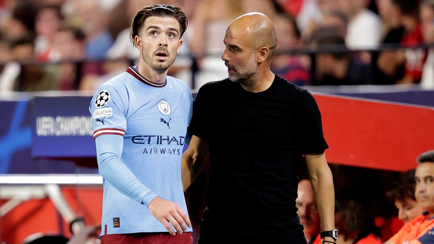 Pep Guardiola &#039;more than happy&#039; and &#039;delighted&#039; with what he is seeing from Jack Grealish
