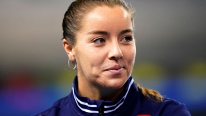 British number two Jodie Burrage to miss next ‘few months’ after wrist surgery