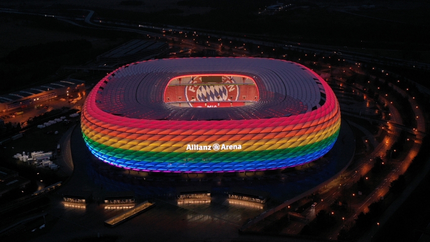 Bayern respond after UEFA turns down request for &#039;rainbow lights&#039; at Allianz Arena
