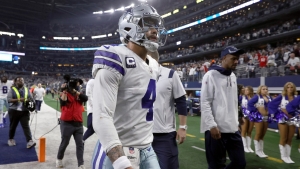 &#039;Tough to accept&#039; - Prescott thought he spiked ball in time in wild finish to Cowboys loss