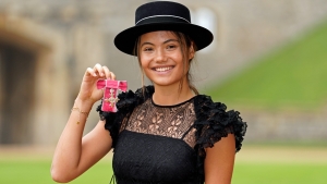 Raducanu &#039;extremely grateful&#039; after being awarded MBE