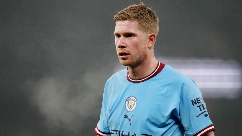 De Bruyne missing from Man City squad for Leipzig trip