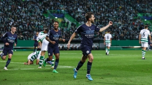 Man City make Champions League history with four first-half goals at Sporting